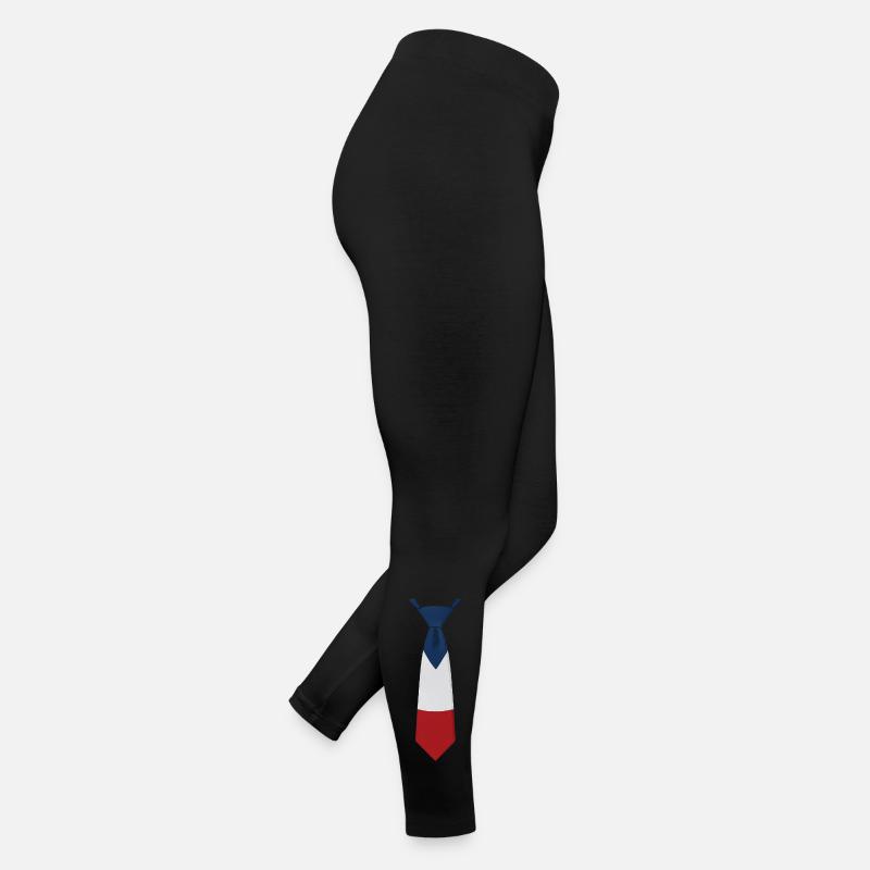 France Tie – Flag Design Women’s Jersey Leggings
