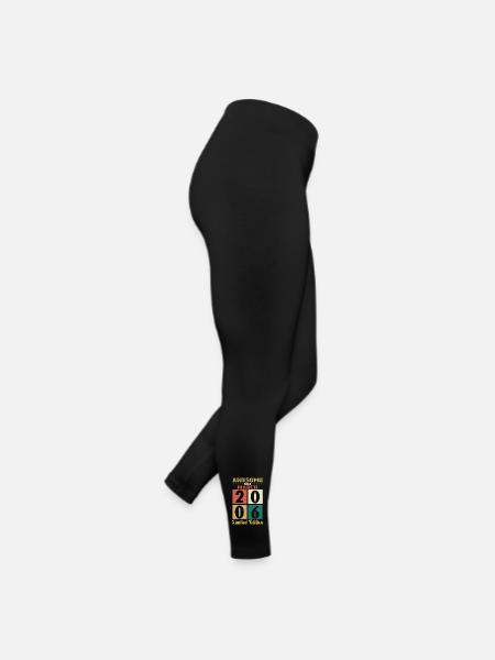 18e anniversaire cadeau mari génial mars 2006 - Legging en jersey Femme - noir - Droite