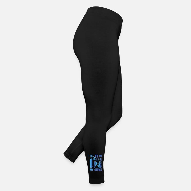 JE SERAI DANS MON BUREAU Legging en jersey Femme