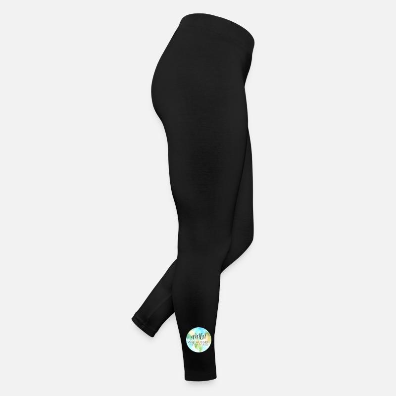 INNENWIEAUSSEN Frauen Jersey Leggings