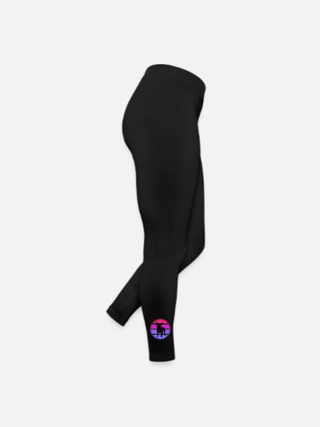 Chihuahua Love - for dog lovers - Women’s Jersey Leggings - black - Right