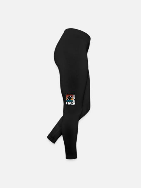 Rugby - Legging en jersey Femme - noir - Droite