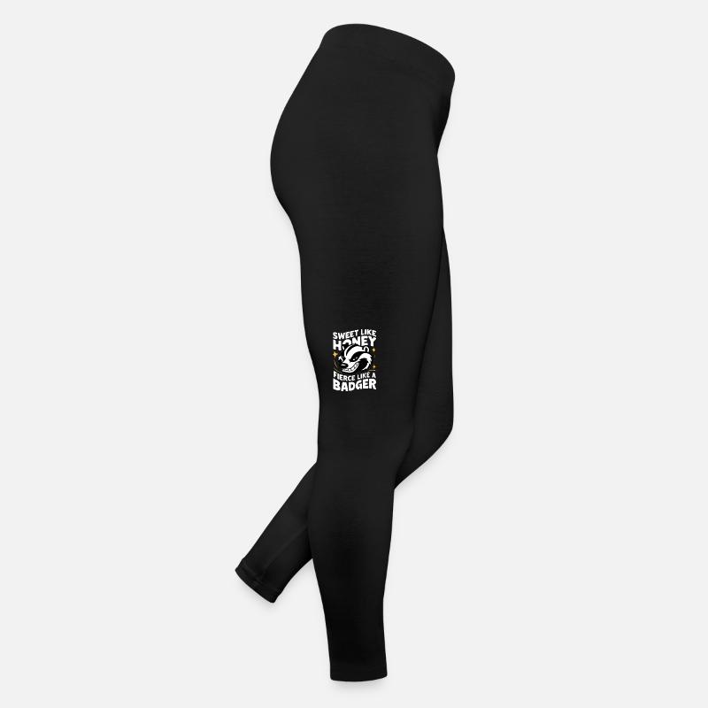 Badger Honey Badger Animal Women’s Jersey Leggings