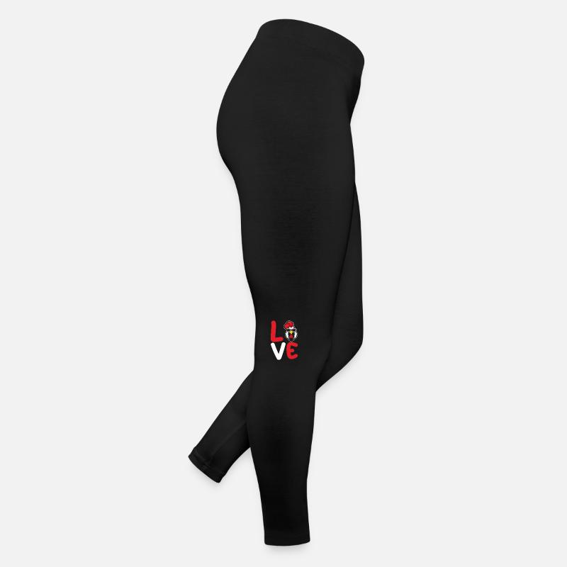Poulet Coq Legging en jersey Femme