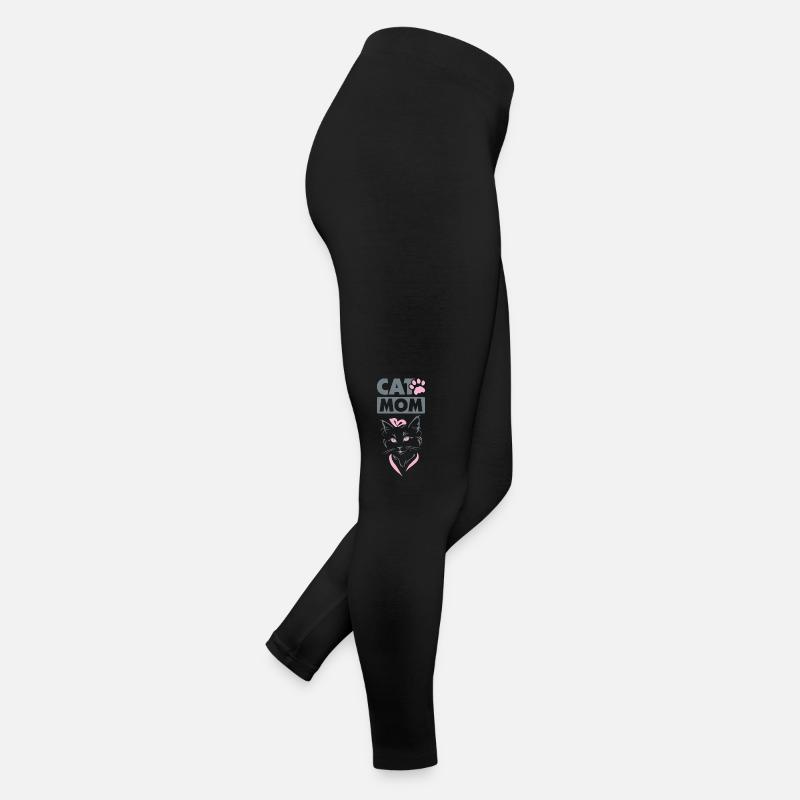 Cat MOM design Women’s Jersey Leggings