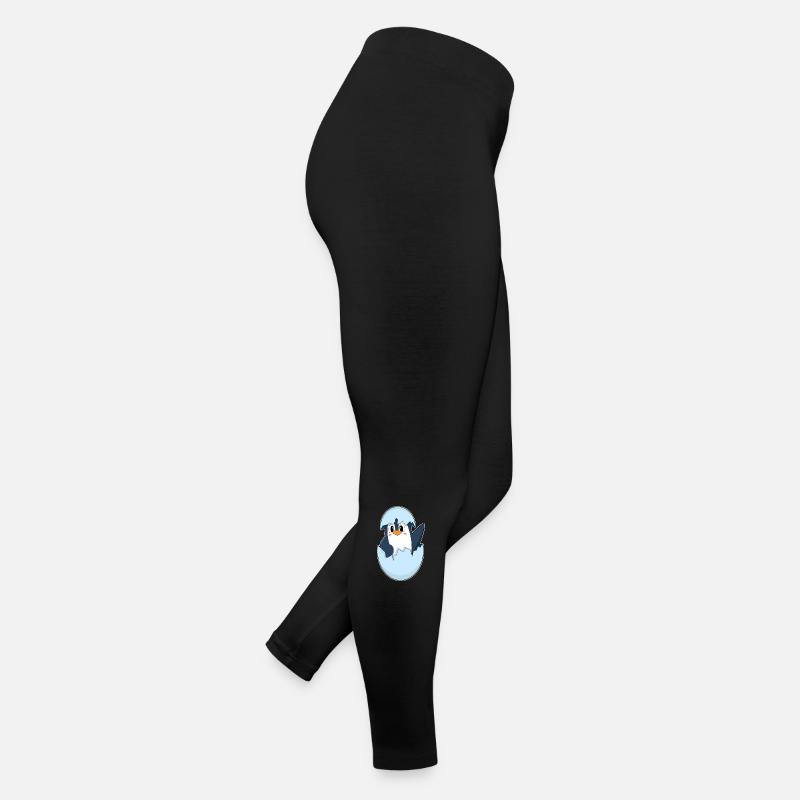 Pinguin Eierschale Frauen Jersey Leggings