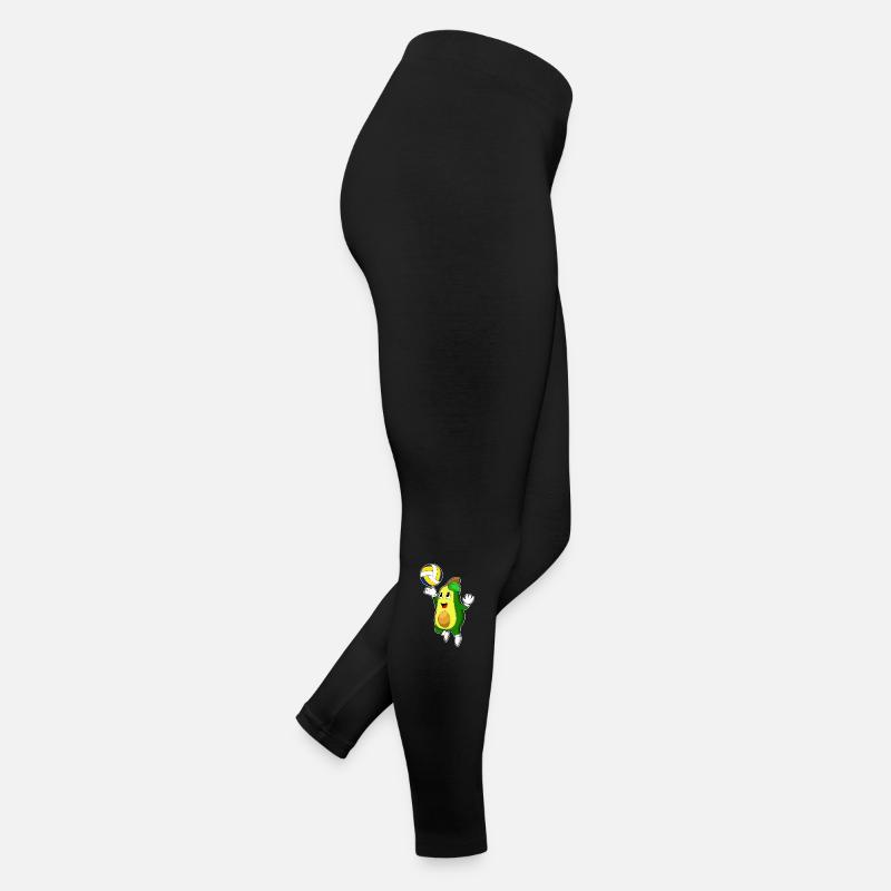 Avocado Volleyball Frauen Jersey Leggings