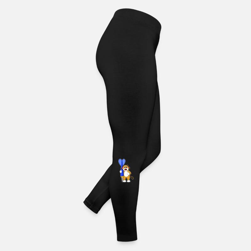 Hund Dart Dartpfeil Frauen Jersey Leggings