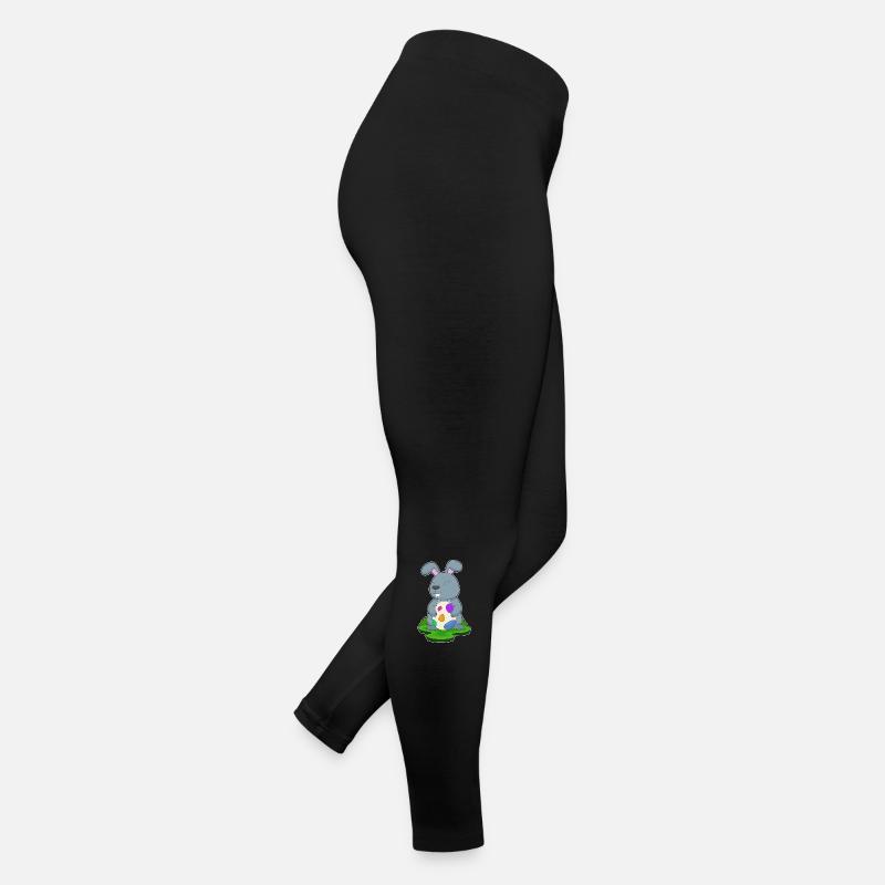 Hase Ostern Osterei Frauen Jersey Leggings