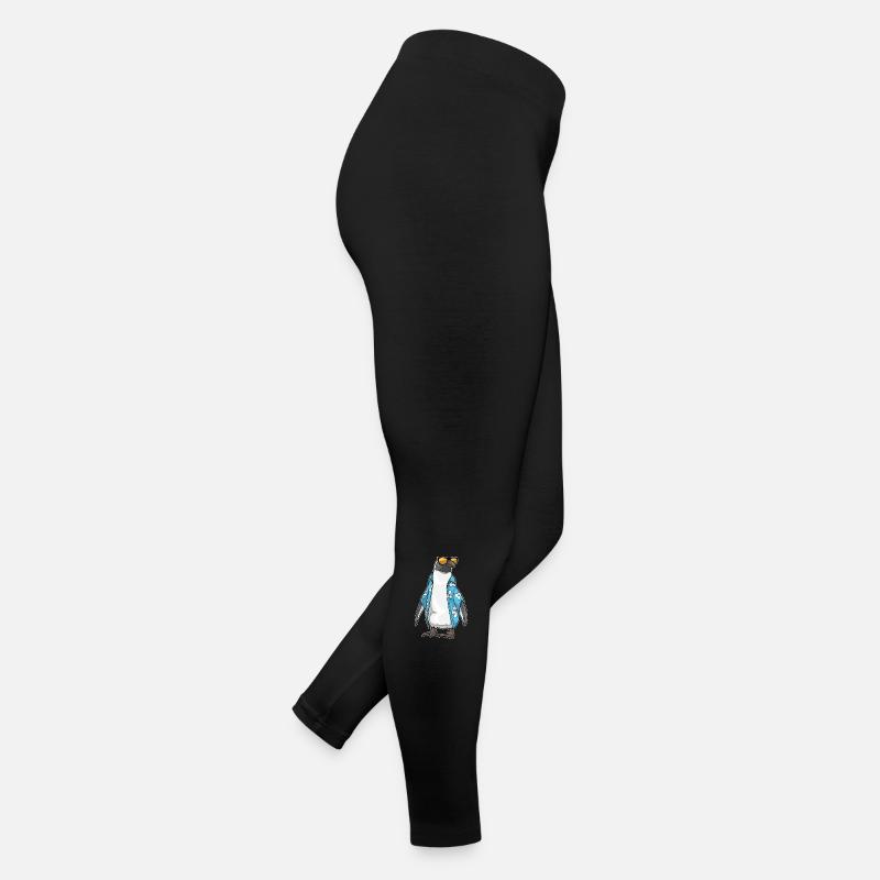 Pinguin Sommer Sonnenbrille Frauen Jersey Leggings
