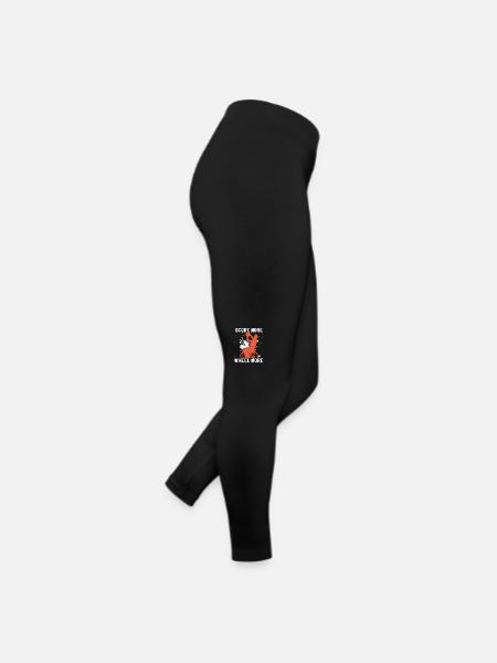 Rollstuhlbasketball Rollstuhlbasketballspieler - Frauen Jersey Leggings - Schwarz - Rechts