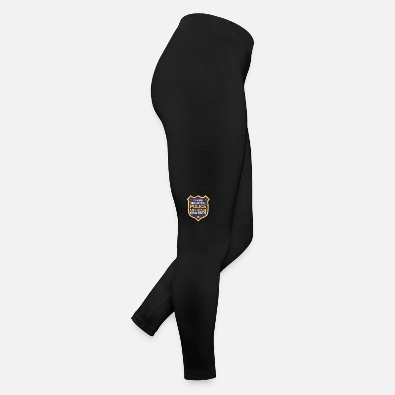Pensionierter Polizist Polizei Rentner Frauen Jersey Leggings