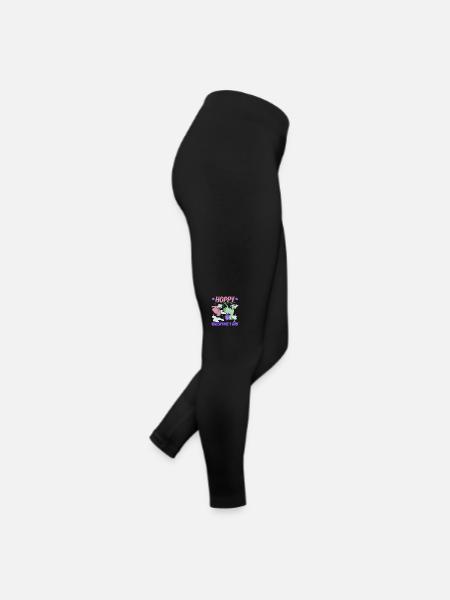14. Februar Valentinstag-Geschenk Lustiger Frosch - Frauen Jersey Leggings - Schwarz - Rechts