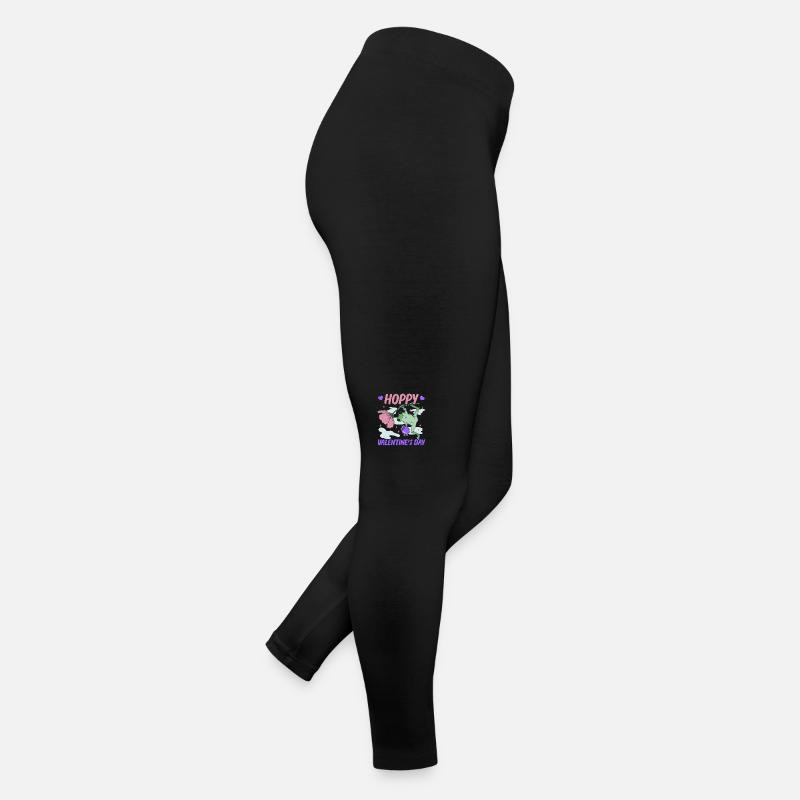 14 février cadeau de la Saint-Valentin drôle de grenouille Legging en jersey Femme