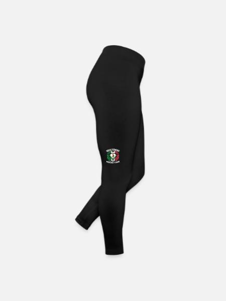 Mother's Day, Mexican Mom, Maternity, Best - Women’s Jersey Leggings - black - Right