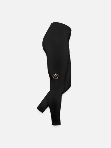 Vêtements occultes Mode gothique occulte - Legging en jersey Femme - noir - Droite