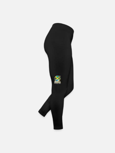 Nationalité du pays battant pavillon de la Jamaïque, I - Legging en jersey Femme - noir - Droite