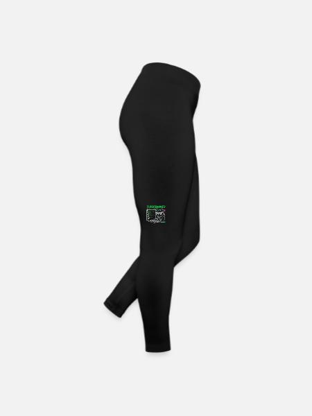 Funny Programmer Programmer - Women’s Jersey Leggings - black - Right