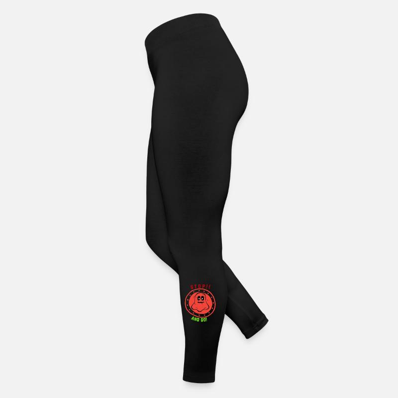Stop!! And Go! Women’s Jersey Leggings