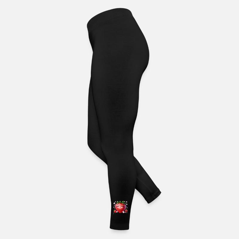 The Cheerful Strawberry Women’s Jersey Leggings