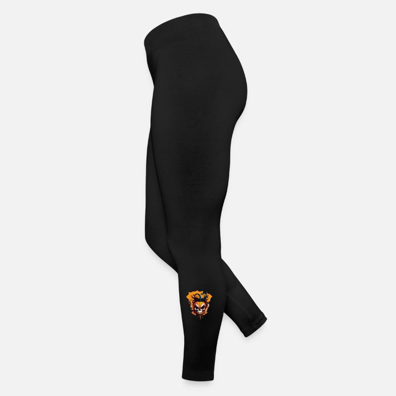 Halloween Pumpkin Women’s Jersey Leggings