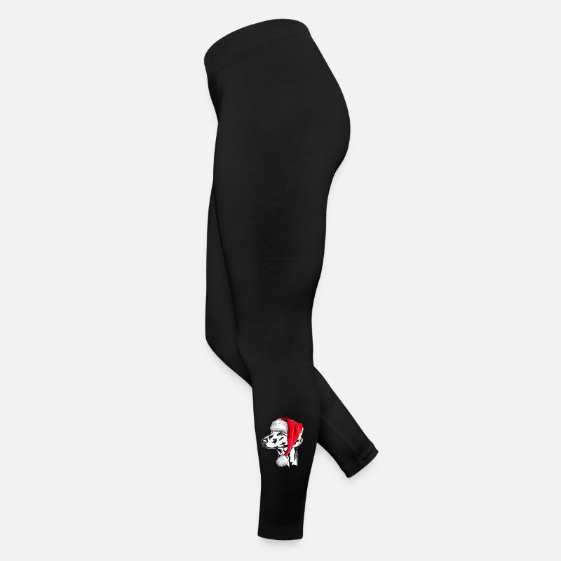 Santa AZAWAKH Chiens de Noël Wilsigns Legging en jersey Femme