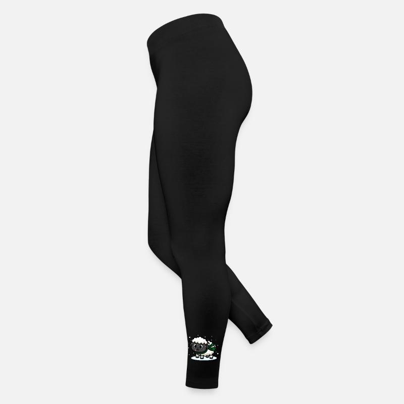 Winterschafe Frauen Jersey Leggings