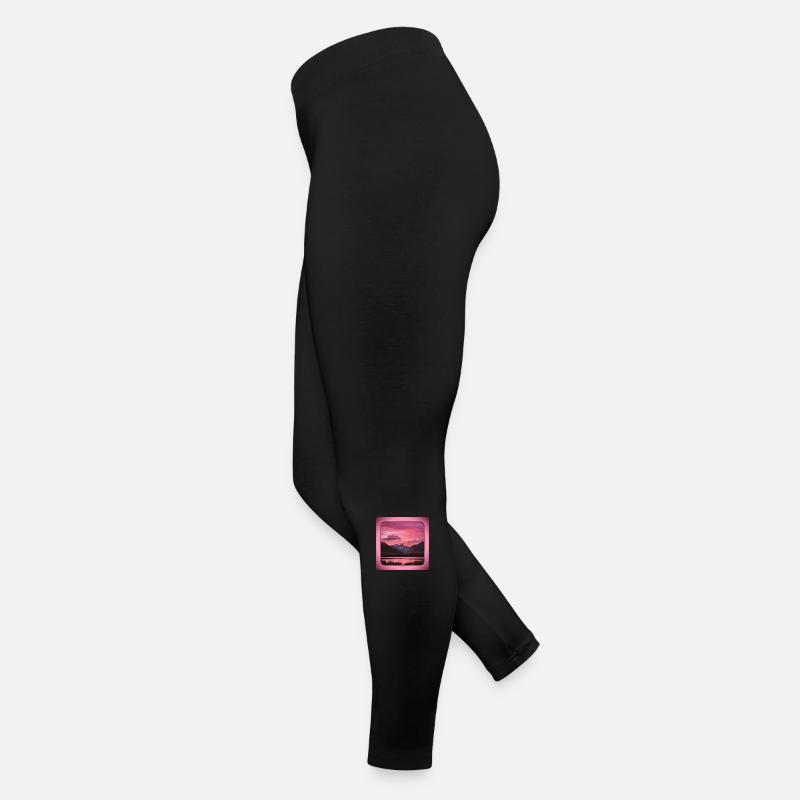 Berglandschaft Frauen Jersey Leggings