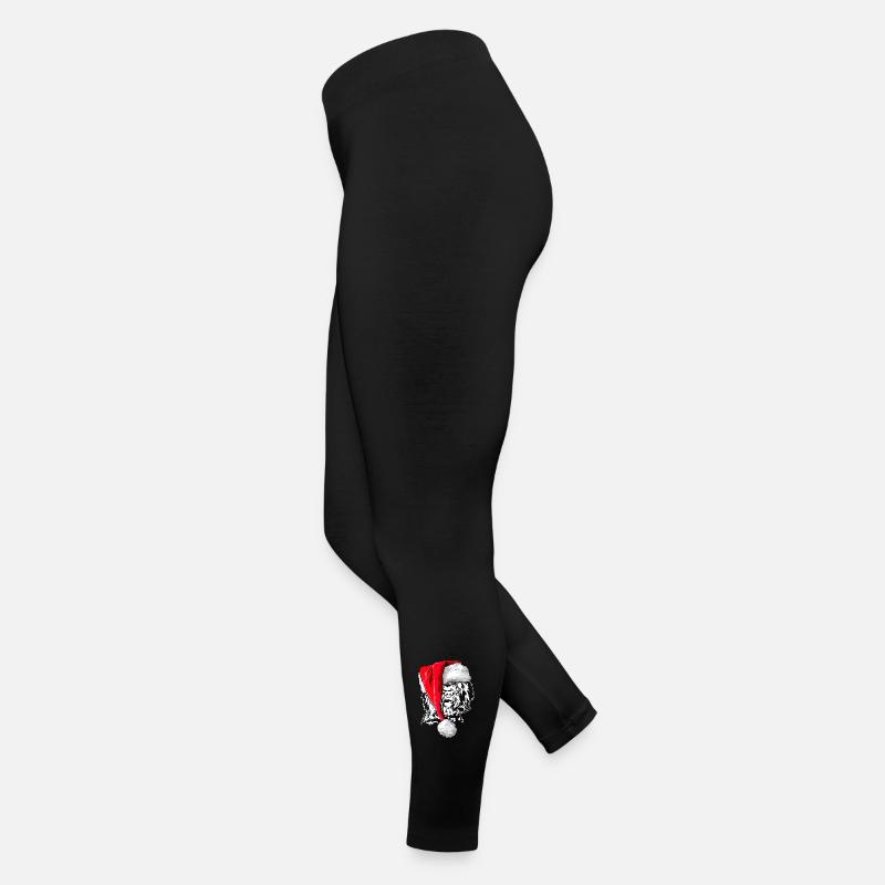 Santa BARBET Noël Chien de chasse Chiens Wilsigns Legging en jersey Femme