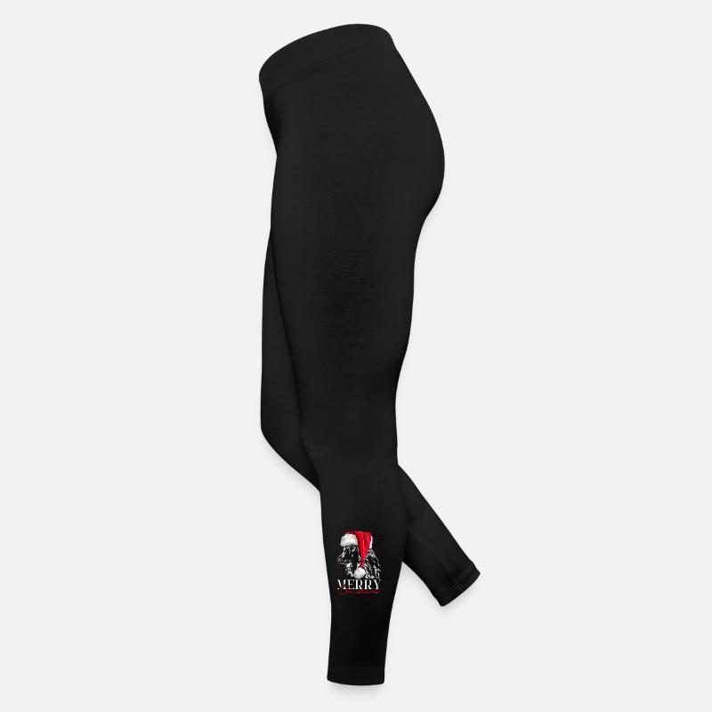 AFGHAN GREYHOUND Merry Christmas Wilsigns Women’s Jersey Leggings