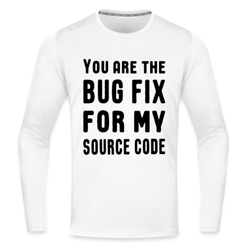 Programmierer Beziehung Liebe Source Code Spruch - JAKO Longsleeve Run 2.0