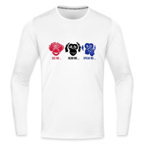 See Hear Speak No Evil 3C - JAKO Long Sleeve Run 2.0