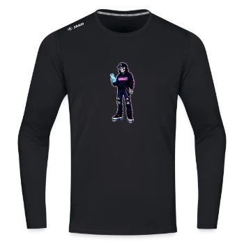 Sarkazzy Szkielet Hacker w streetwearowym swetrze