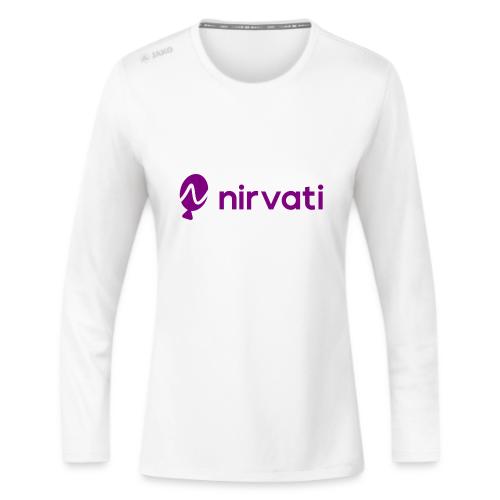 Nirvati Logo - JAKO Women's Long Sleeve Run 2.0 
