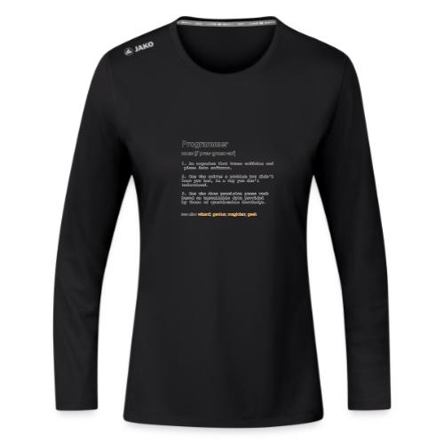 Programmer - JAKO Women's Long Sleeve Run 2.0 