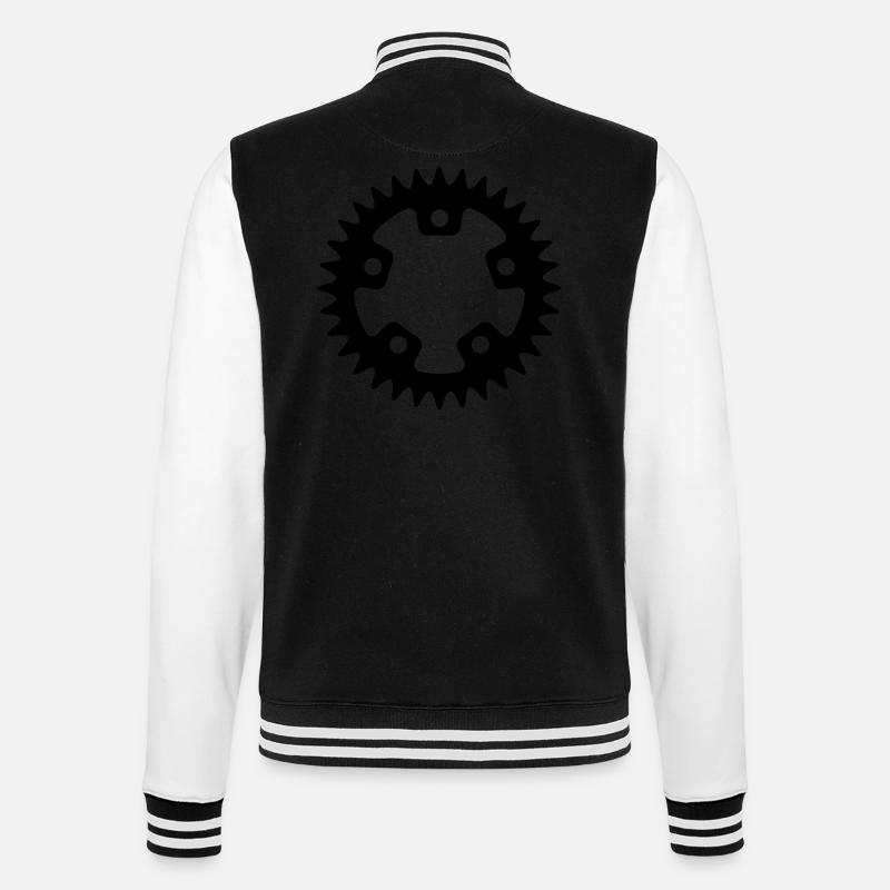Vélo - Vélo - Veste Teddy - noir/blanc