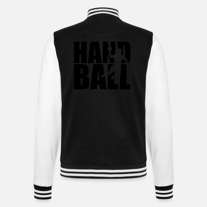 Handball - College Sweat Jacket - black/white