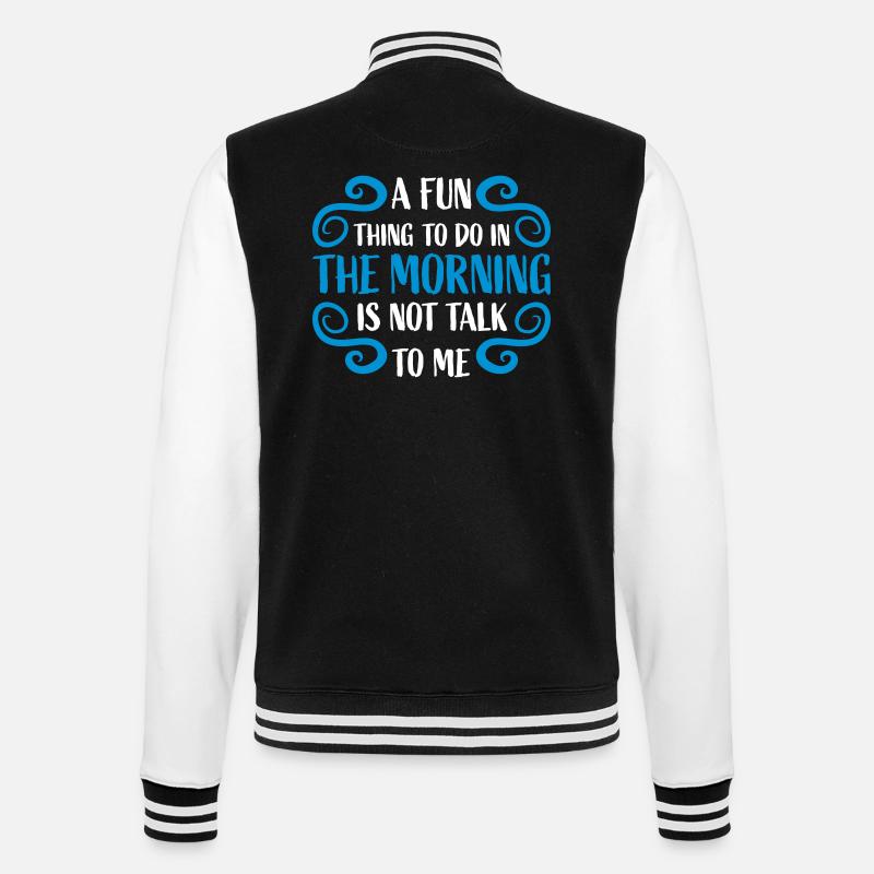ne me parle pas - Veste Teddy - noir/blanc