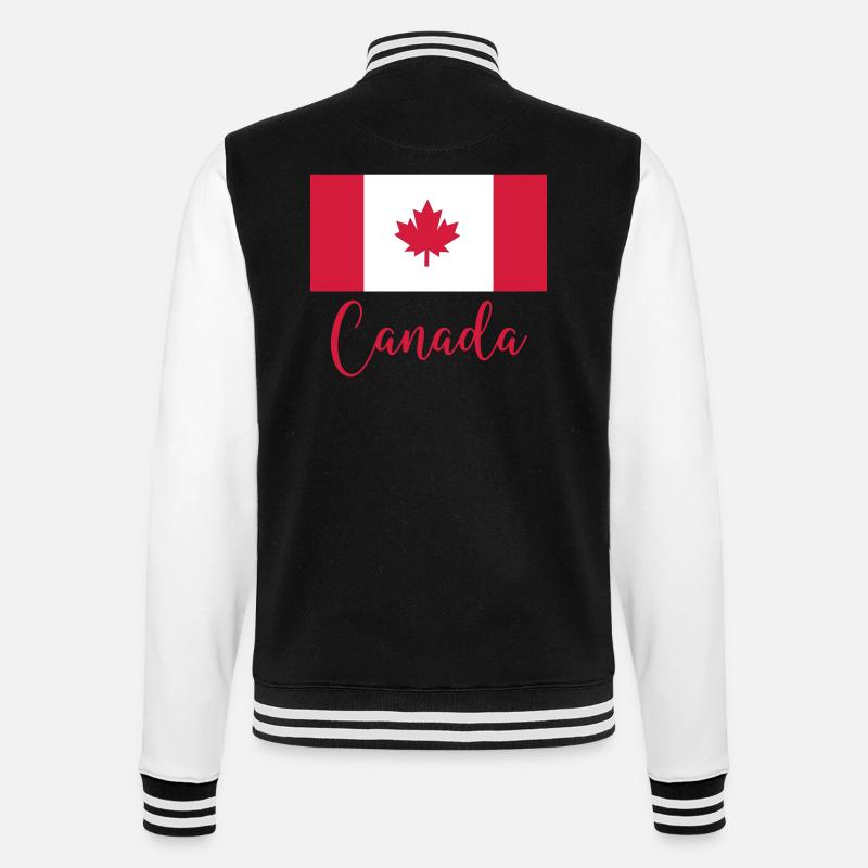 Canada Canada - College Sweat Jacket - black/white