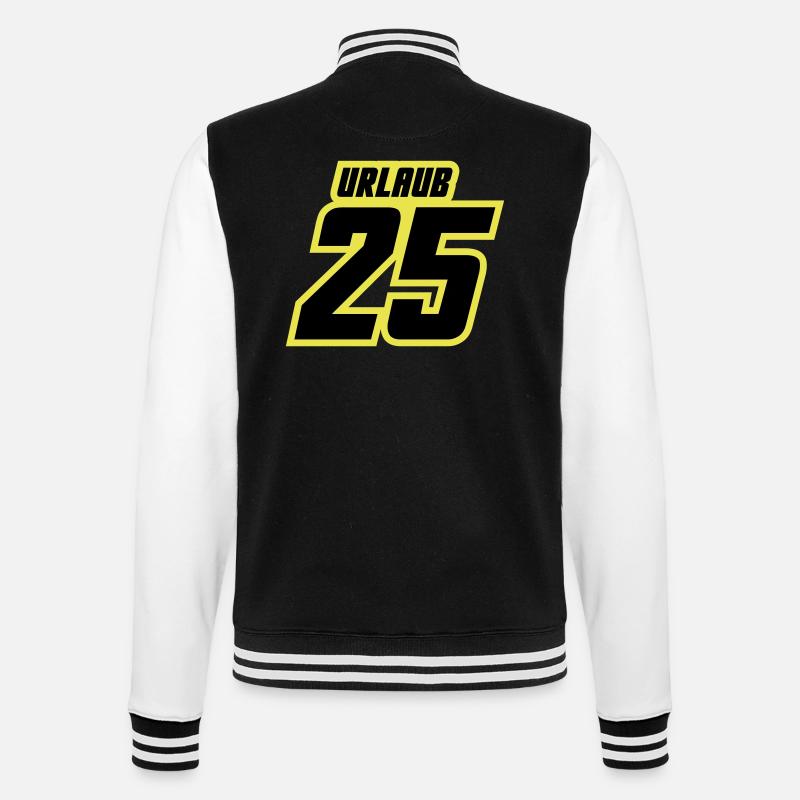 Maillot vacances 2025 - Veste Teddy - noir/blanc