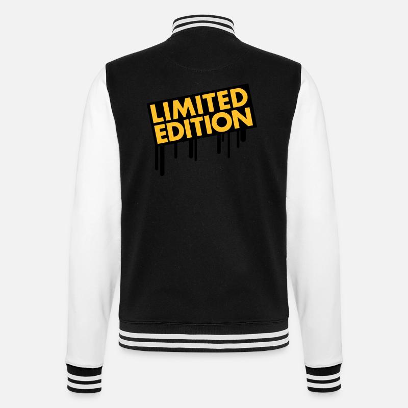 limited_edition_graffiti - Veste Teddy - noir/blanc