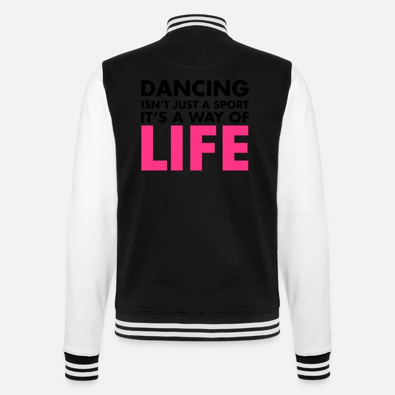 Dancing - Veste Teddy - noir/blanc
