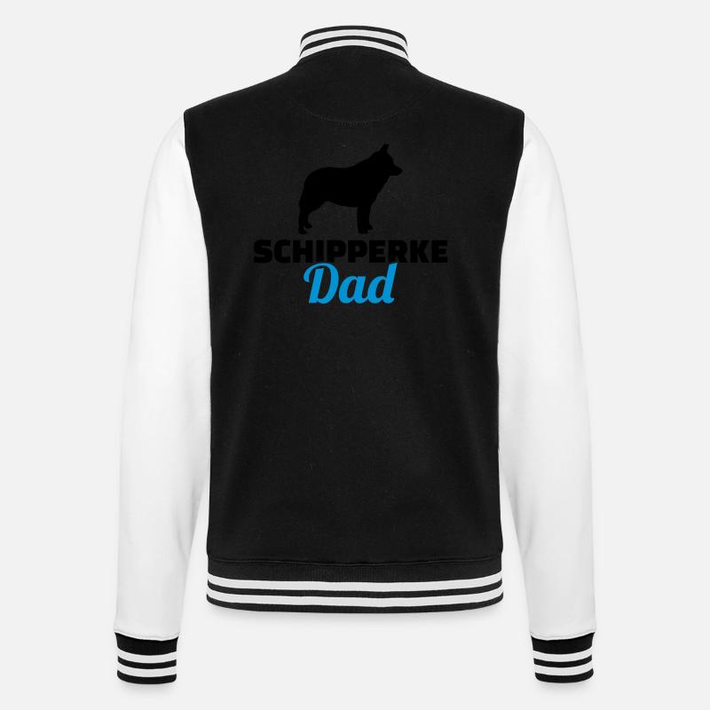 Schipperke - Veste Teddy - noir/blanc