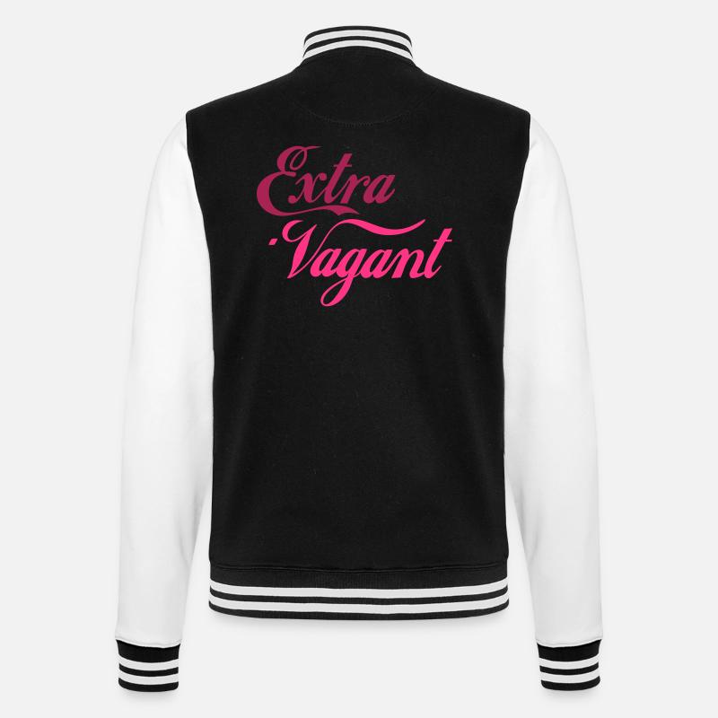 Extra Vagant - College-Sweatjacke - Schwarz/Weiß