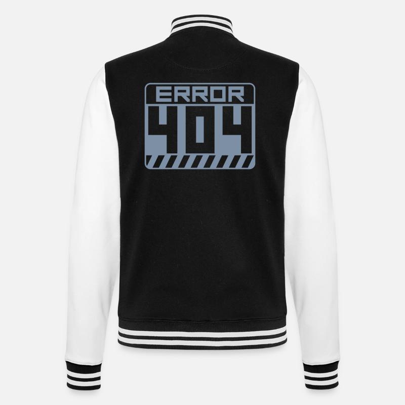 Erreur de signe d’avertissement 404 - Veste Teddy - noir/blanc