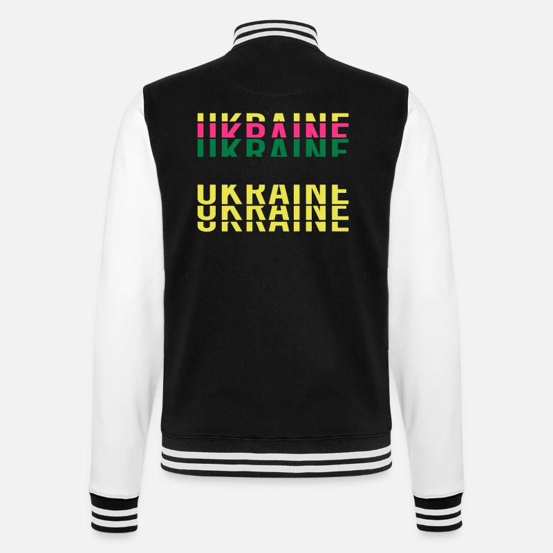 Valeewear - Ukraine - Veste Teddy - noir/blanc