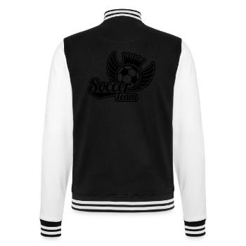 soccer_team_he1 - Veste Teddy - noir/blanc - Dos - Marisol (170cm)