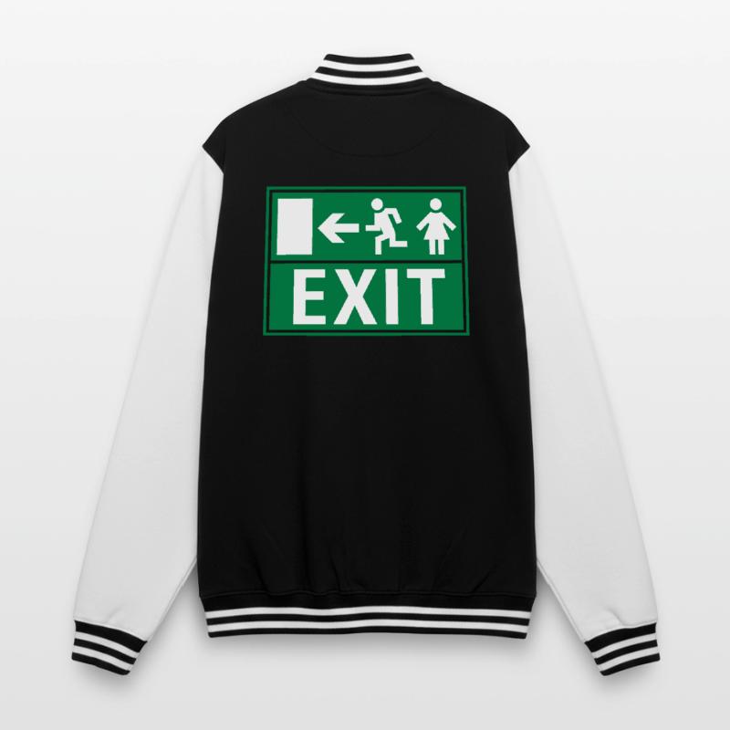 EXIT (FIRE EXIT) Veste Teddy