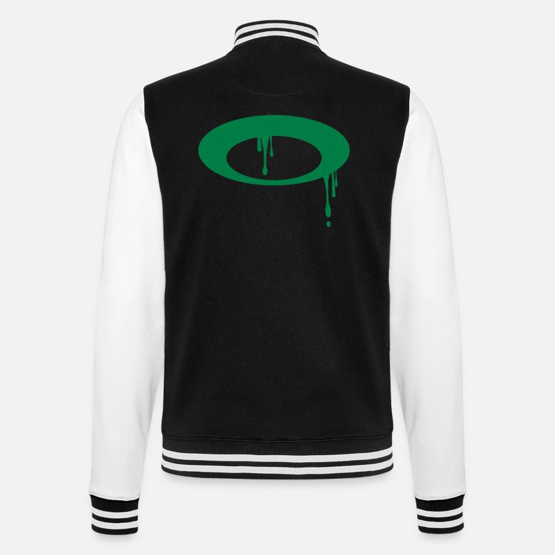 Ring helo - College-Sweatjacke - Schwarz/Weiß
