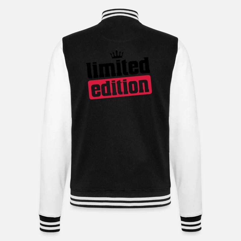 Couronne en édition limitée - Veste Teddy - noir/blanc